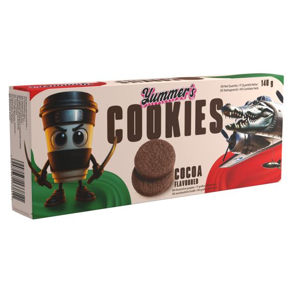 Yummer's kakao garšas cepumi