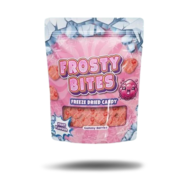 Frosty Bites liofilizētas gumijas konfektes Gummy Berries