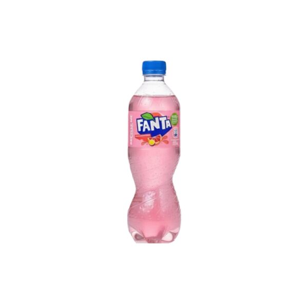Fanta gāzēts bezalkoholiskais dzēriens ar pasifloru un vīnogu garšu